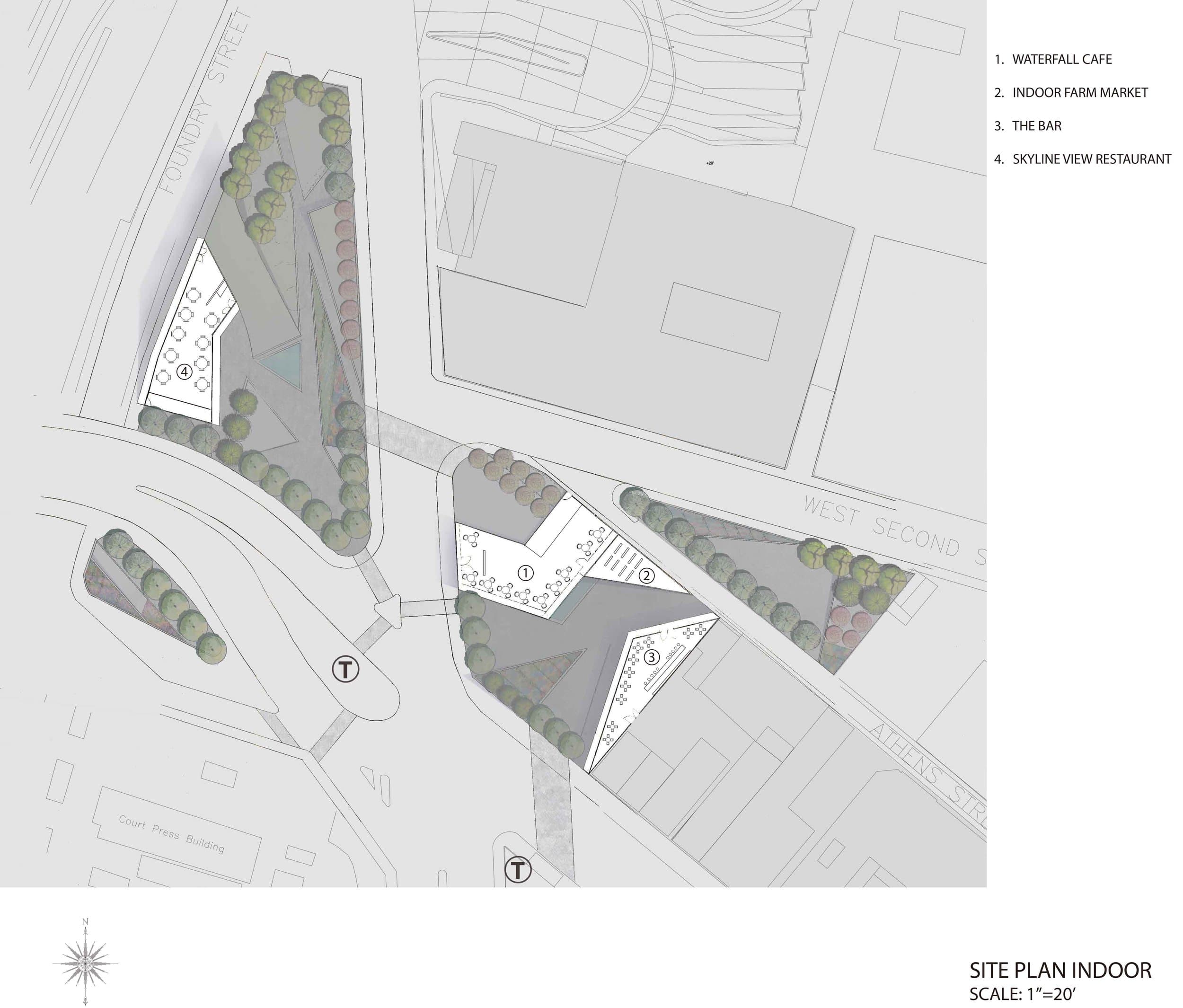 indoor site plan